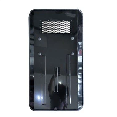 پولس ایلومینیم اینٹی رائٹ شیلڈ پولیس کا فوجی سازوسامان ایک سوراخ والی کھڑکی کے ساتھ