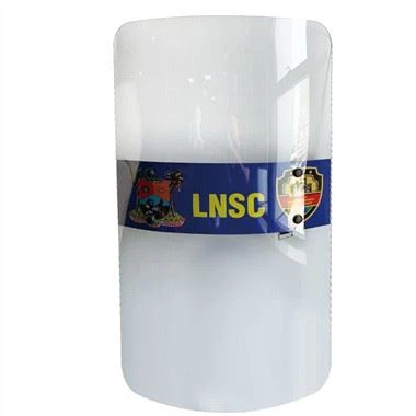 تحفظ کے لیے پولیس اینٹی رائٹ شیلڈ