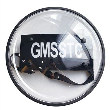 ذاتی تحفظ کے لیے گول اینٹی رائٹ شیلڈ/پولیس شیلڈ/پولیس فوجی سازوسامان